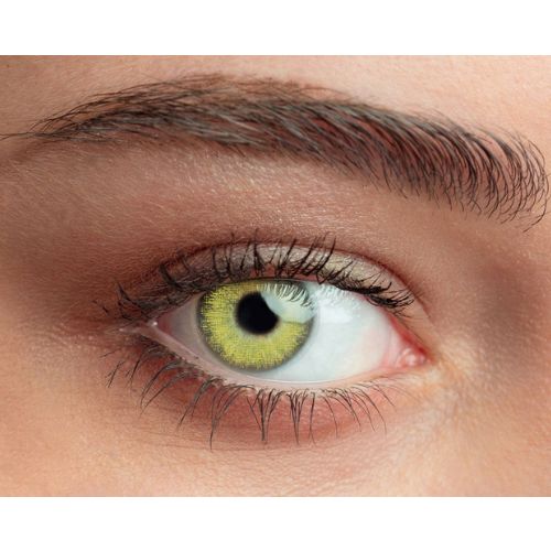 Lentilles de contact Soleko Queen's Solitaire Yellow