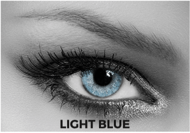 Lentilles de contact Soleko Queen's Solitaire Light Blue