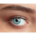 Lentilles de contact Soleko Queen's Solitaire Light Blue